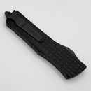 Microtech Combat Troodon Delta Frag Shadow Fluted DLC D/E Fully Serrated 142-3CT-DSH (Consignment)