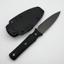 RMJ Tactical Orlando Special Fixed Blade w/ Black G-10 & MagnaCut