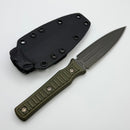 RMJ Tactical Orlando Special Fixed Blade w/ Dirty Olive G-10 & MagnaCut