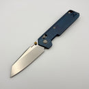 Vosteed Parallel Blue Titanium Handles w/ S35VN Blade A3504
