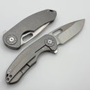 Tuya Knife Curtiss F3 Medium Slicer Production w/ Titanium Handles & M390