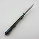 Vosteed Parallel Gray Titanium Handles w/ 154CM Tanto Blade A3510