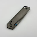 Vosteed Parallel Gray Titanium Handles w/ 154CM Tanto Blade A3510