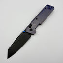 Vosteed Parallel Purple Titanium Handles w/ S35VN Blade A3518