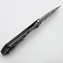 Strider Knives SnG CC Carbon Fiber/Titanium & Ghost Stripe MagnaCut
