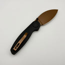 Vosteed Shilin Cutter Vanchor Lock Black Aluminum Handle w/ Elmax A2812