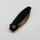 Vosteed Shilin Cutter Vanchor Lock Black Aluminum Handle w/ Elmax A2812