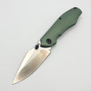 Tuya Knife Dino Green Titanium Framelock Handle & S90V