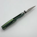 Tuya Knife Dino Green Titanium Framelock Handle & S90V