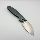 Vosteed Left Hand Shilin Cutter Vanchor Lock Gray Aluminum Handle w/ Elmax A2807