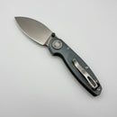 Vosteed Left Hand Shilin Cutter Vanchor Lock Gray Aluminum Handle w/ Elmax A2807