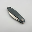 Vosteed Left Hand Shilin Cutter Vanchor Lock Gray Aluminum Handle w/ Elmax A2807