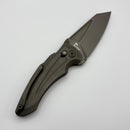 Kubey Sumo Crossbar Lock Dark Stonewashed Titanium w/ M390 Blade KB400G