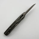 Kubey Sumo Crossbar Lock Dark Stonewashed Titanium w/ M390 Blade KB400G