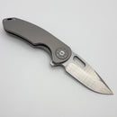 Tuya Knife Curtiss F3 Left Hand Medium Slicer Production w/ Titanium Handles & M390
