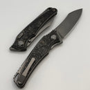 Hawk Designs Talon TechnoCarbo Bronze Overlay Brightwashed Titanium Handles & Brightwashed M390