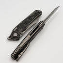 Hawk Designs Talon Black Ops Marble Overlay Brightwashed Titanium Handles & Brightwashed M390