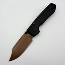 Vosteed Raccoon Top Liner Lock Black G-10 w/ Copper Dune 14C28N A2926
