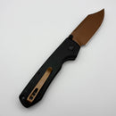 Vosteed Raccoon Top Liner Lock Black G-10 w/ Copper Dune 14C28N A2926