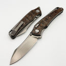 Hawk Designs Talon Uni Copper Overlay Brightwashed Titanium Handles & Brightwashed M390