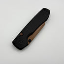 Vosteed Raccoon Top Liner Lock Black G-10 w/ Copper Dune 14C28N A2926