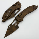Microtech Knives Manual M-Stitch RAM LOK Plague Outbreak Aluminum Handles & M390MK 169MRL-1PLOBS