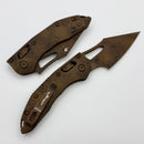 Microtech Knives Manual M-Stitch RAM LOK Plague Outbreak Aluminum Handles & M390MK 169MRL-1PLOBS