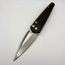 Medford Knife Nosferatu Auto DLC Handles w/ Stonewashed Hardware/Clip & Stonewashed S45VN