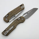 Microtech Knives MSI RAM LOK Dark Earth Polymer USA Flag & M390MK Apocalyptic 210T-10APPMDEFLAG