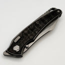 Hawk Designs Talon Uni Black Overlay Brightwashed Titanium Handles & Brightwashed M390