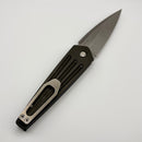 Medford Knife Nosferatu Auto DLC Handles w/ Stonewashed Hardware/Clip & Stonewashed S45VN