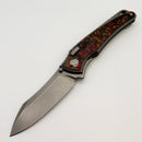 Hawk Designs Talon Mars Valley Overlay Brightwashed Titanium Handles & Brightwashed M390