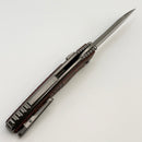 Hawk Designs Talon Mars Valley Overlay Brightwashed Titanium Handles & Brightwashed M390