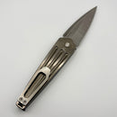 Medford Knife Nosferatu Auto Tumbled Handles w/ Stonewashed Hardware/Clip & Stonewashed S45VN