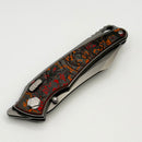 Hawk Designs Talon Mars Valley Overlay Brightwashed Titanium Handles & Brightwashed M390