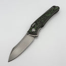 Hawk Designs Talon Jungle Wear Overlay Brightwashed Titanium Handles & Brightwashed M390