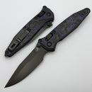 Marfione Select Microtech Socom Ram-Lok Purple Haze Carbon Fiber Handles & DLC Spear Point M390MK NCB Exclusive 160RLS-1DLCTSMS1