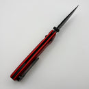 Chaves Knives X-Lock w/ Red Aluminum Handles & PVD D2 (Consignment)