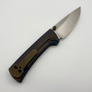 Chaves Knives RCK9 Blue/Bronze Anodized Titanium & M390 (Consignment)