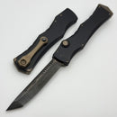 Microtech Marfione Select Halo IV Black Handle w/ Baker Forge Coppermai Damascus Tanto 1151-16MS1