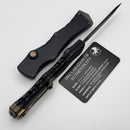 Microtech Marfione Select Halo IV Black Handle w/ Baker Forge Coppermai Damascus Tanto 1151-16MS1