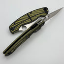 Spyderco Knives Military 2 Black/Yellow G-10 & MagnaCut C36GBKYLMCP2