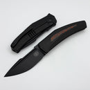 Tashi Bharucha Large Krypton w/ Lee Williams KickSTOP PVD Titanium Handle w/ Lava Flow Inlays & PVD Elmax