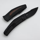 Tashi Bharucha Small Krypton w/ Lee Williams KickSTOP PVD Titanium Handle w/ Lava Flow Inlay & PVD Elmax