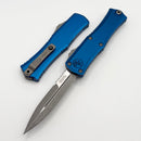 Microtech Knives Mini Hera Apocalyptic Bayonet M390MK & Blue Aluminum Handle 1701M-10APBL
