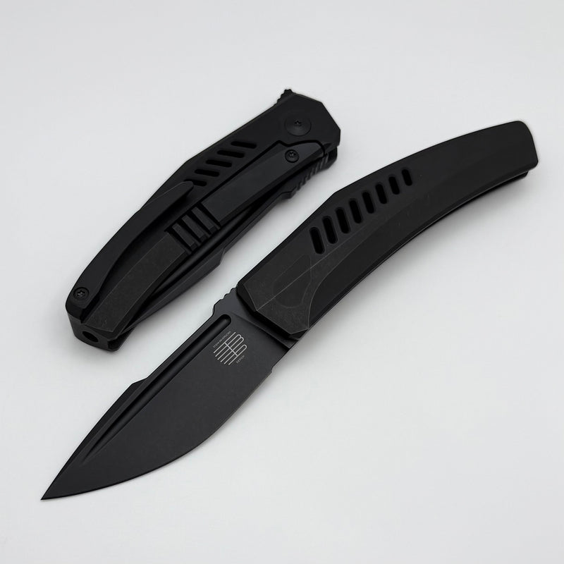 Tashi Bharucha Large Krypton w/ Lee Williams KickSTOP PVD Titanium Handle & PVD Elmax