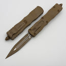 Microtech Dirac Sand Dune Camo D/E Signature Series 225-1DUCS