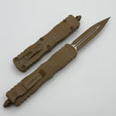 Microtech Dirac Sand Dune Camo D/E Signature Series 225-1DUCS