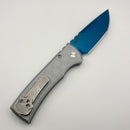 Chaves Pro-Tech Redencion 229 Auto w/ Spiral Stipple Handle & Sapphire Blue Tanto S35VN (Consignment)