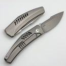 Tashi Bharucha Small Krypton w/ Lee Williams KickSTOP Titanium Handle & Elmax